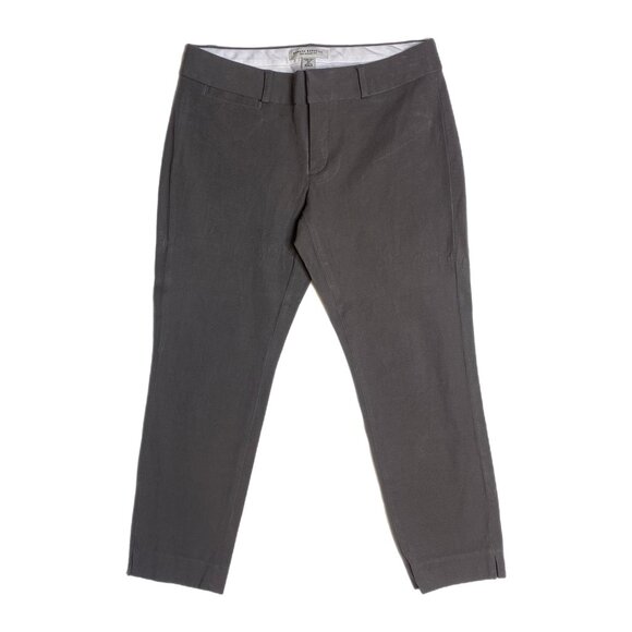 Banana Republic Women's Brown Slate Capris "The Sloan Fit" Size Petite 4P - Picture 1 of 9
